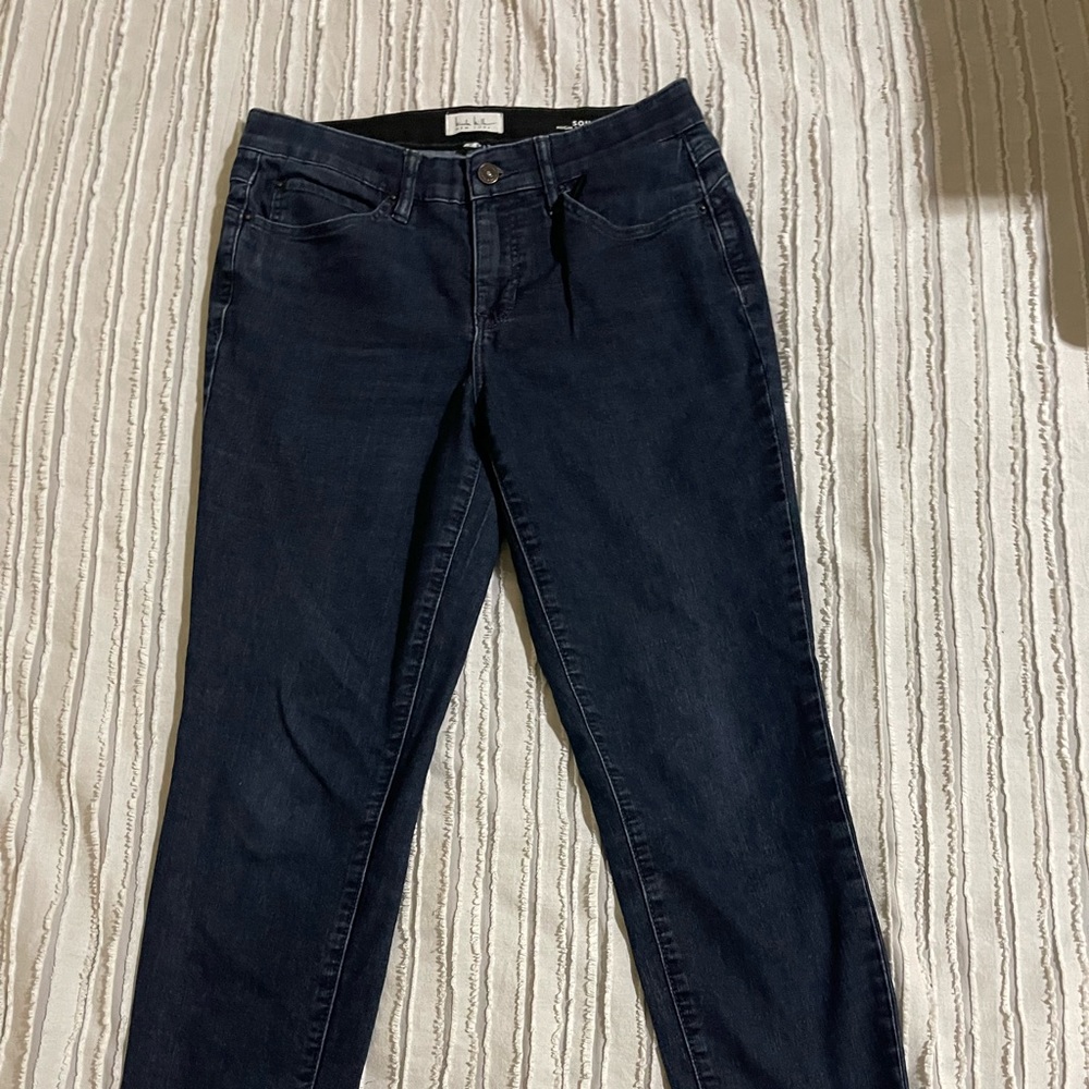 Nicole Miller jean size 8 SoHo high rise skinny